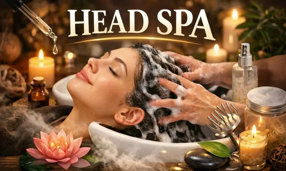 Erlebe ein luxuriöses Head-Spa-Ritual für ein frisches Kopfhautgefühl