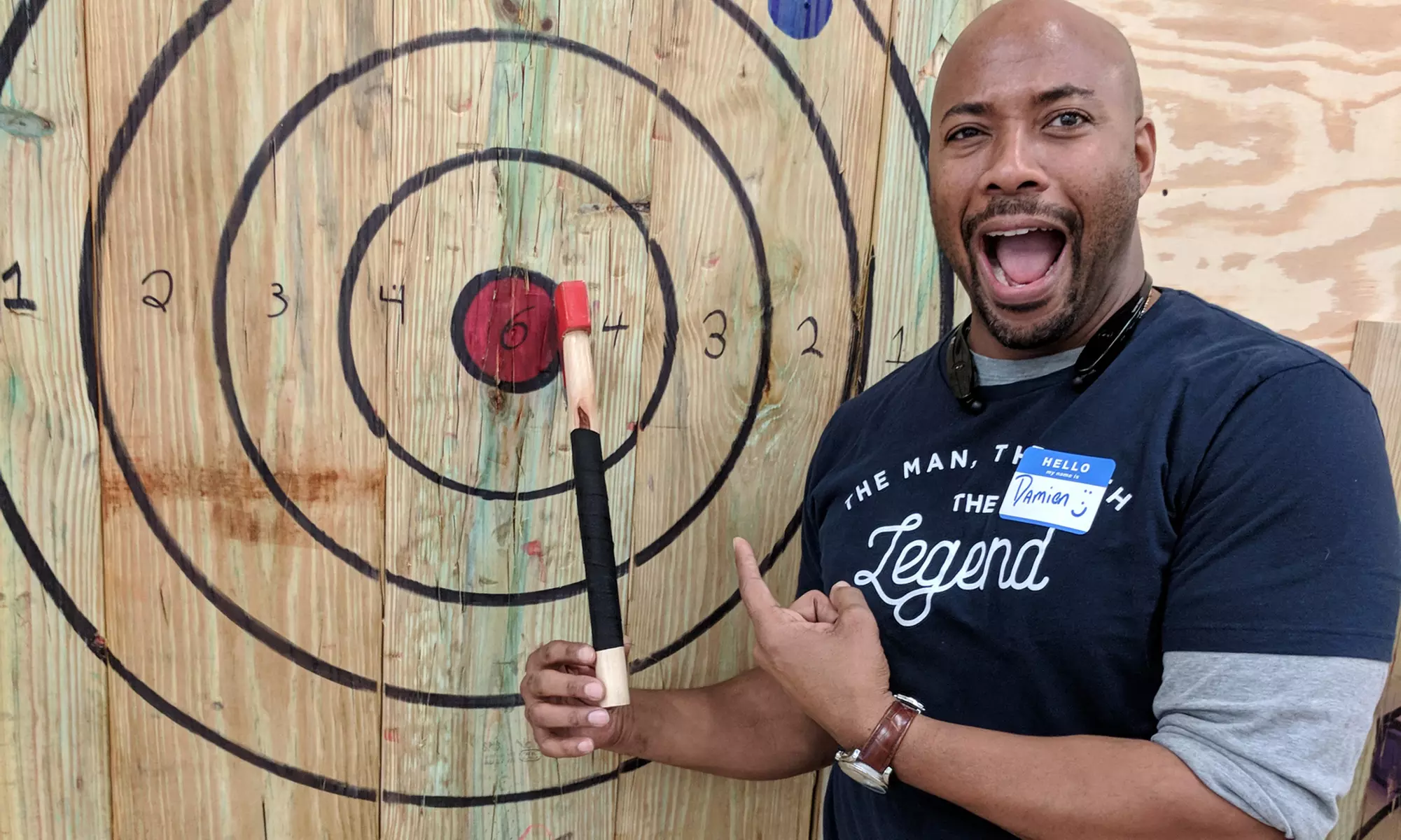 Two-Hour Axe-Throwing Session for Two, Four, Six, or Eight People at Raider Axe Lodge (Up to 46% Off) - Primary Image