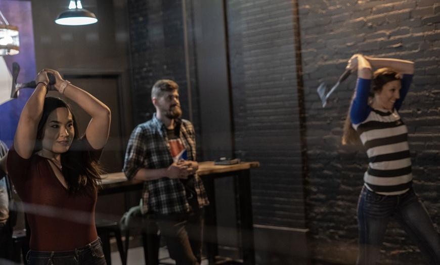 Image 12: Up to 20% Off Axe Throwing at Bad Axe Throwing - Alexandria