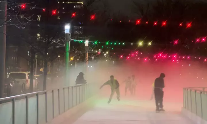 Experience Winter Magic: Ice Skating & Rentals at Canal Park Ice Rink - Second Medium