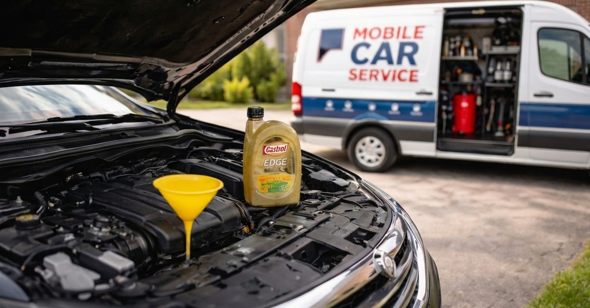 Mobile Engine Oil Service & Health Check At Your Doorstep Mobile Engine Oil Service & Health Check At Your Doorstep