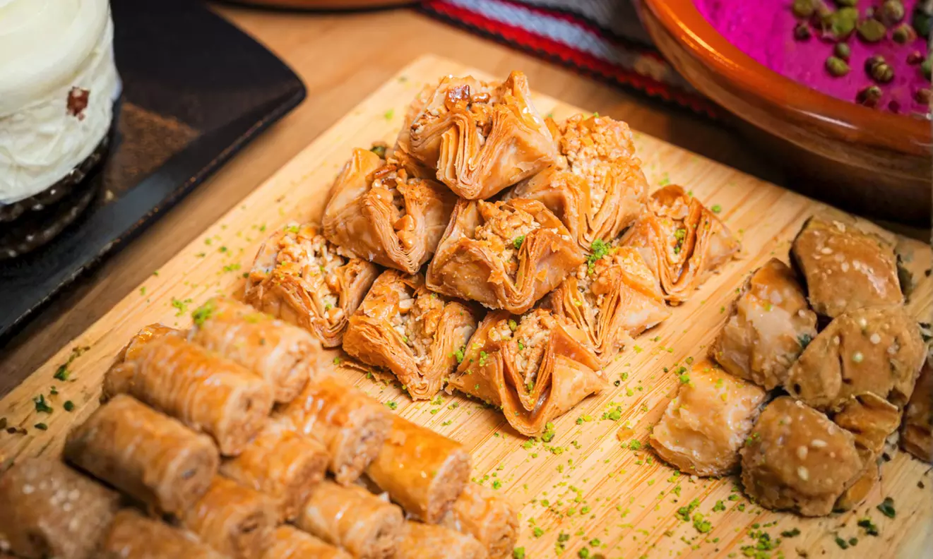 Elevated Ramadan Buffet with Drinks - Live Cooking and Skyline Views