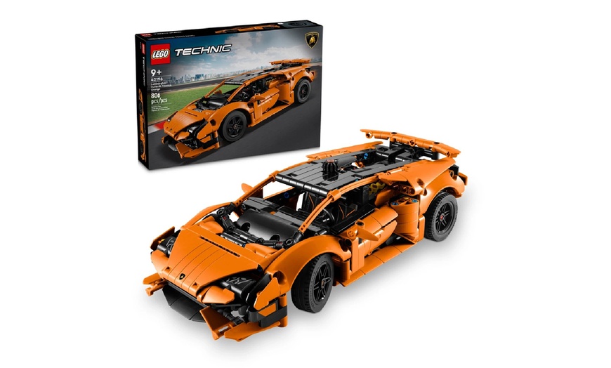 Image 1: Lego Lamborghini Huracán Tecnica Orange