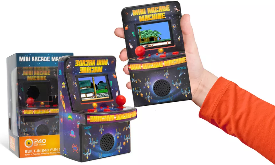 1 ou 2 mini consoles de jeu d'arcade, 240 jeux intégrés - Primary Image