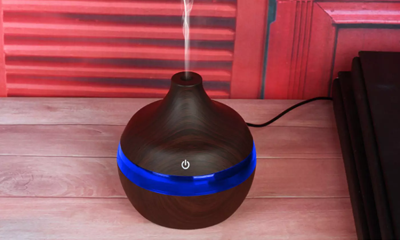 300ml Ultrasonice Aroma Diffusers with 7 Color Lights Cool Mist Humidifier - Second Medium