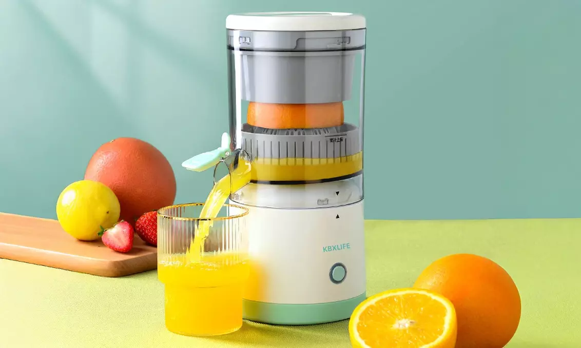 Exprimidor eléctrico recargable