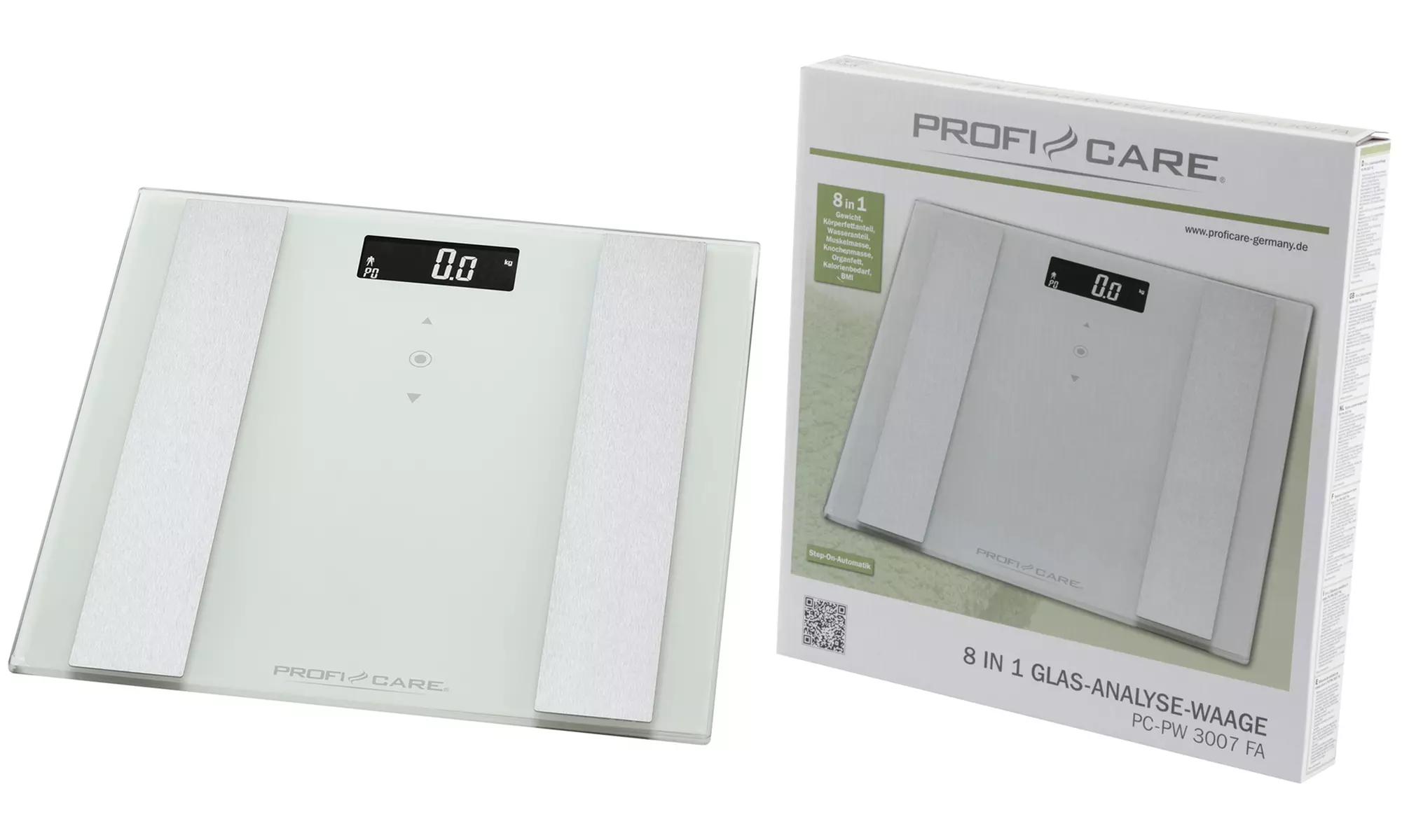 Báscula electrónica con diseño elegante de ProfiCare