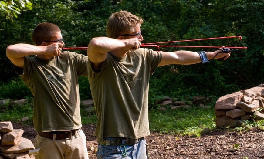 Image 5: Enjoy Outdoor Thrills with Adventure Course & Zipline Fun
