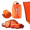 Image 1: 2-Pack Emergency Sleeping Bag Waterproof Thermal Bivy Sack Survival Camping Bag