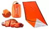 2-Pack Emergency Sleeping Bag Waterproof Thermal Bivy Sack Survival Camping Bag