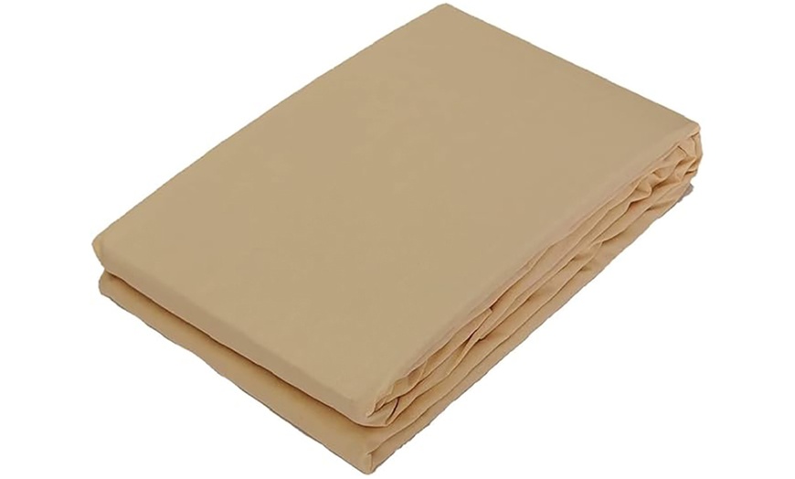 Image 2: Lenzuolo sotto con angoli 100% cotone Made in Italy di Bassetti