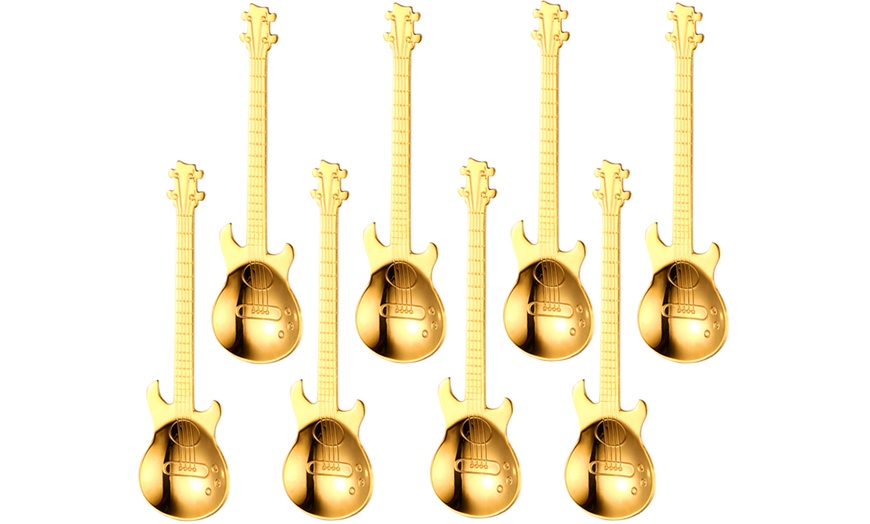 Image 6: Guitar-Shaped Spoons