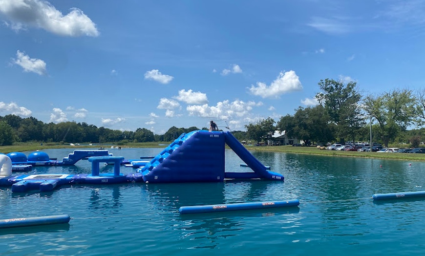 Image 3: Make a Splash: Aqua Park Pass for One, Two, Three, or Four