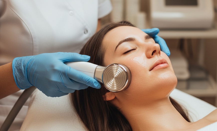 Image 1: Three or Five Sessions of Radio Frequency Skin Tightening - 2 Areas