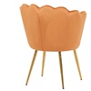 Image 31: Fluwelen schelp fauteuil