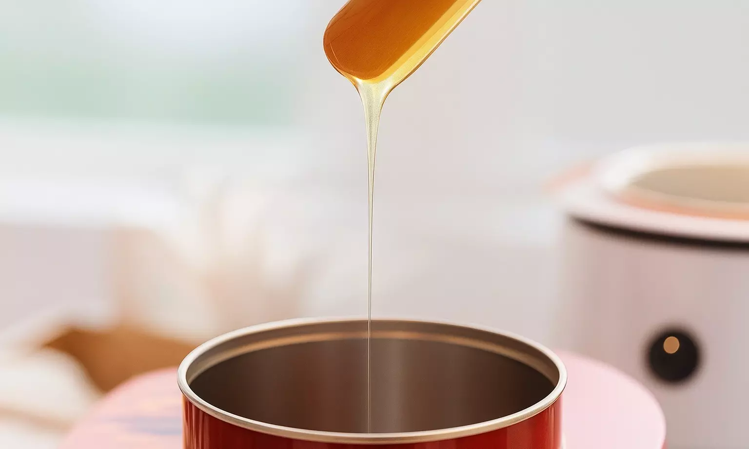 Professioneel waxen met hard en soft wax voor een gladde huid