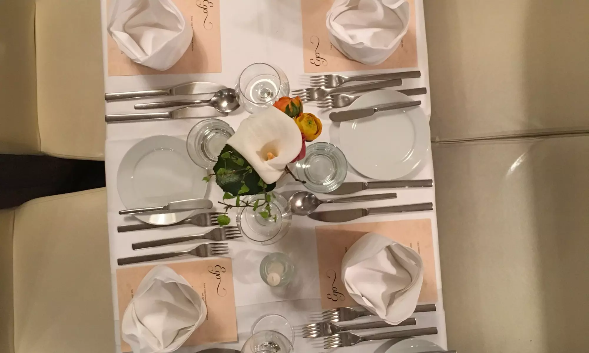 5-Gänge italienisches Menü für 2 oder 4 Personen