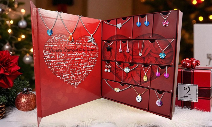 Image 5: Calendario de Adviento con joyas con brillantes, de SC Crystal