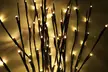 Lots de 1, 2 ou 3 branches lumineuses de saule avec 20 ampoules Led - Second Medium