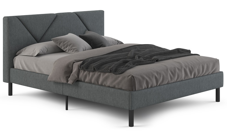 Image 32: Lit en tissu "Ric"