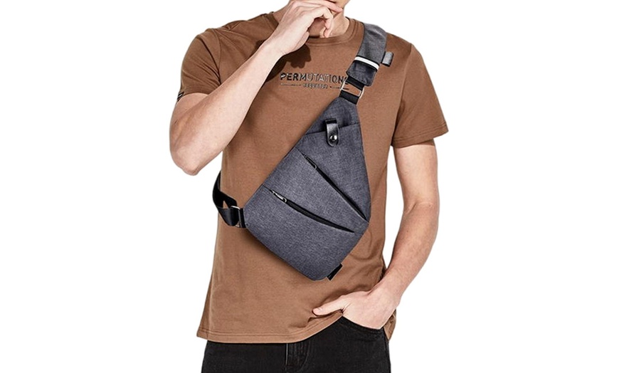 Image 5: Personal Anti-Theft Sling Bag