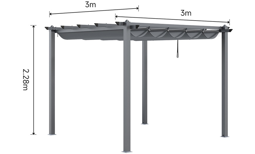 Image 15: Outdoor Pergola