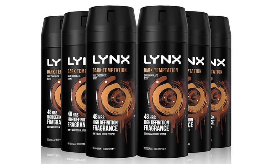 Up To 34% Off Six-Pack of Lynx Deodorant Body Sprays | Groupon