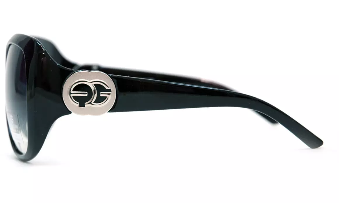 MK Belted Collection Lisa Fashion Wide Aviator Polarized UV Protect Sunglasses - Second Medium