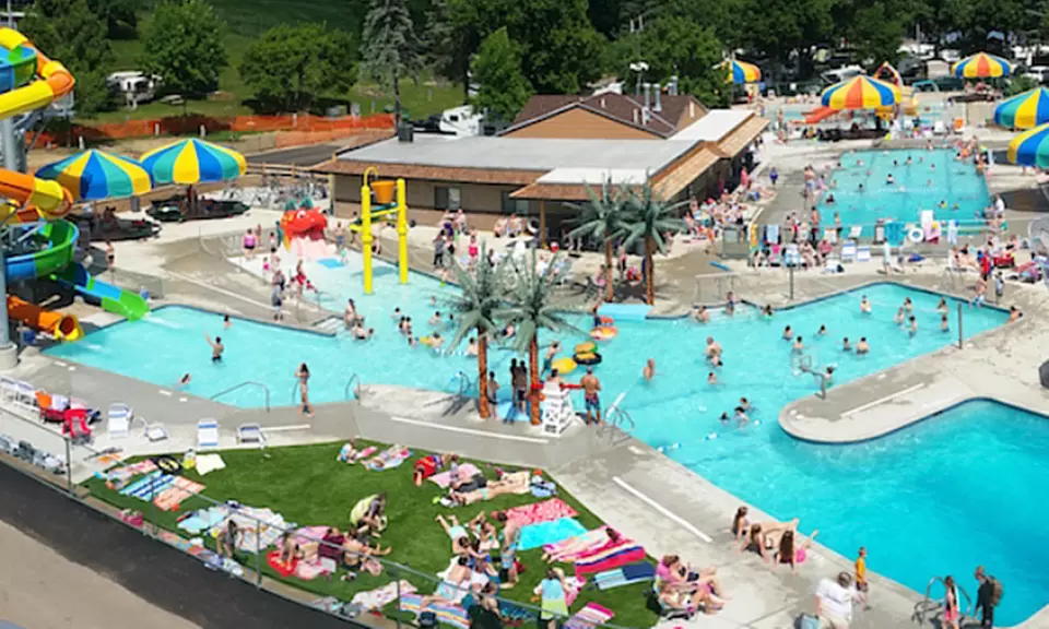 All-Day Water Park Wristband for One, Two, or Four at Kamp Dels (Up to 50% Off) - Primary Image