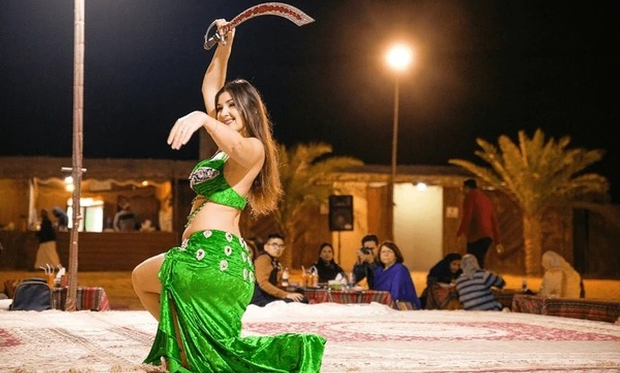 Image 4: Eman Travel Dubai: Thrilling Evening Desert Safari with Dinner & Shows