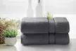Kathy Ireland Zero Twist Cotton Plush Oversized Bath Sheet Set (2 Pack) - Second Medium