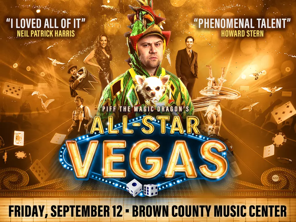 All-Star Vegas starring Piff the Magic Dragon on September 12 at 8 p.m. - Primary Image
