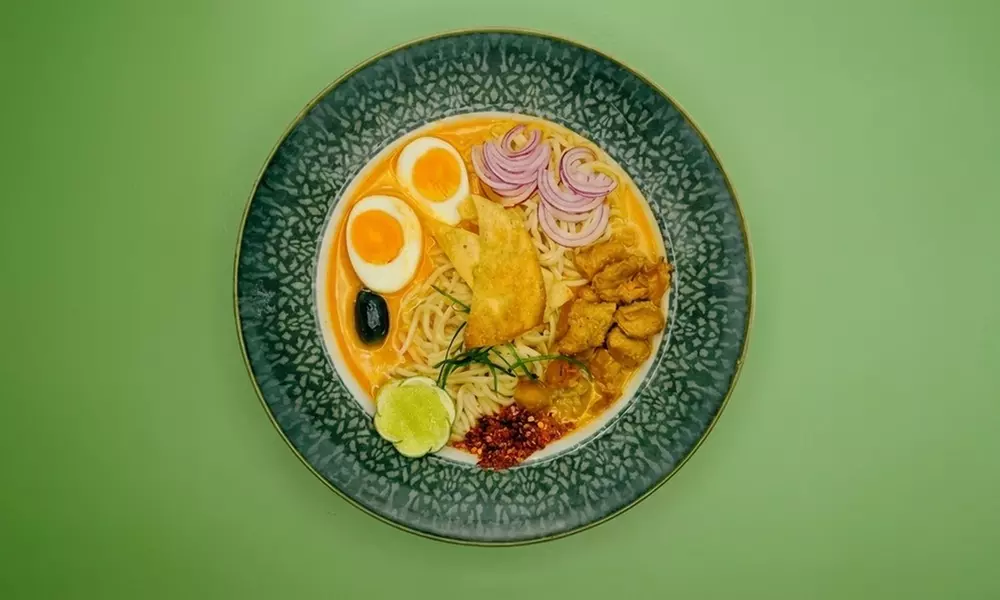 Kulinarische burmesische Reise - 3-Gänge-Menü für 1, 2 oder 4 Personen