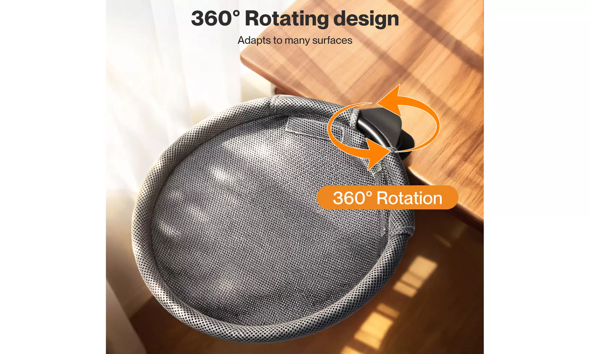 Skylos 360-Degree Rotating Desk Cat Hammocks and Beds