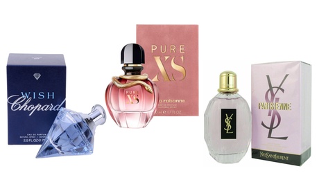 Eau de Parfum da donna Yves Saint Laurent, Pacco Rabanne, Clinique e Chopard wish