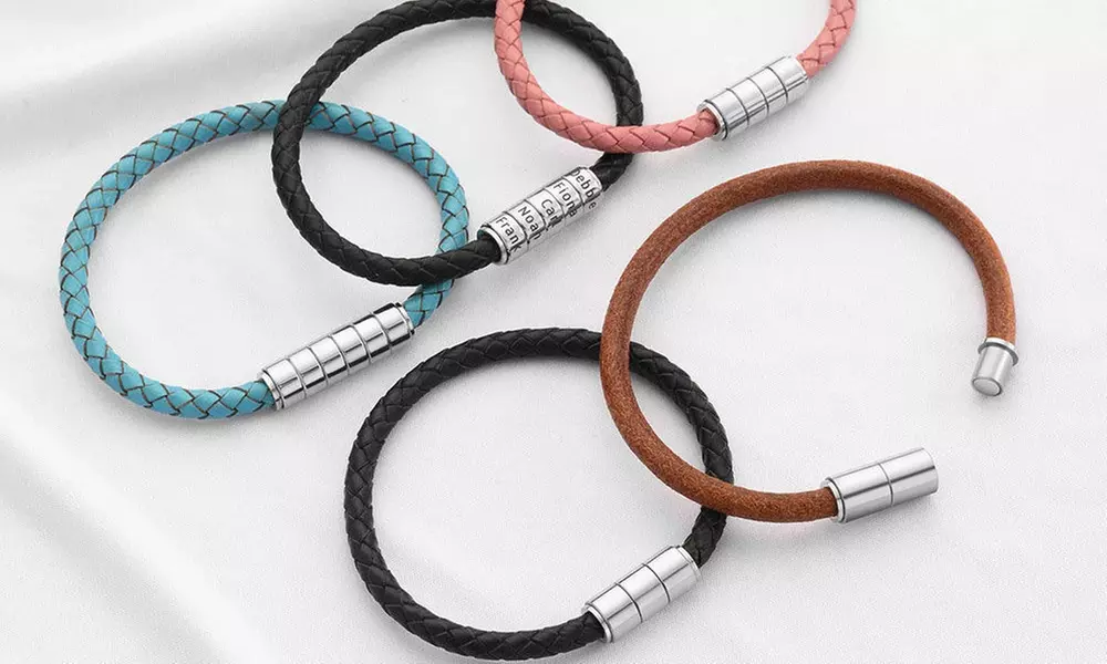 Personalisierbare Armbänder für Damen oder Herren im Design nach Wahl