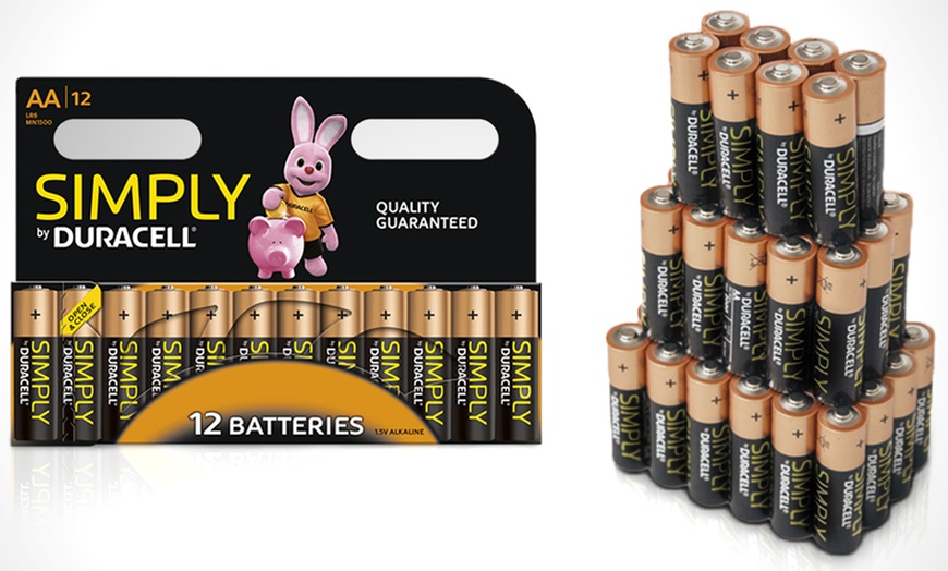 Image 1: Duracell Simply Batteries