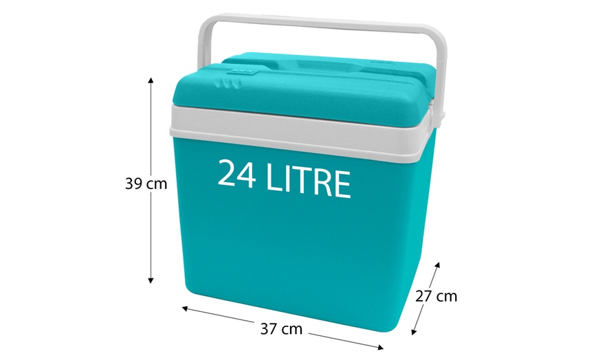 Image 28: Insulated Cooler Ice Box and Optional Ice Blocks 15L, 24L, 35L
