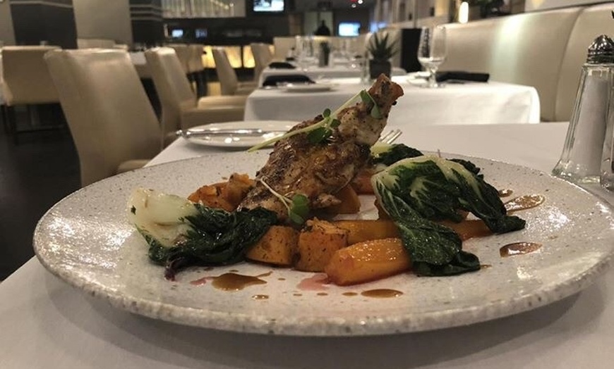 Image 1: Three-Course Dinner and Wine
