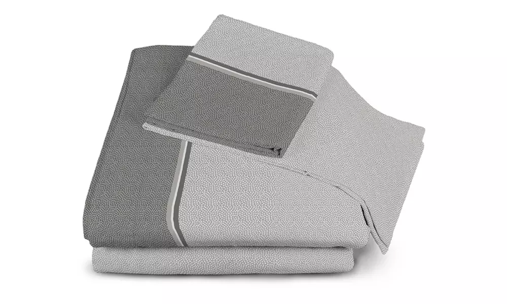 Completo lenzuola in flanella stampata