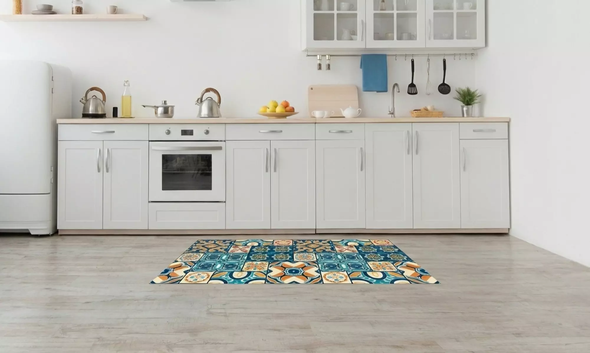 Tapis de cuisine antidérapant et antitache