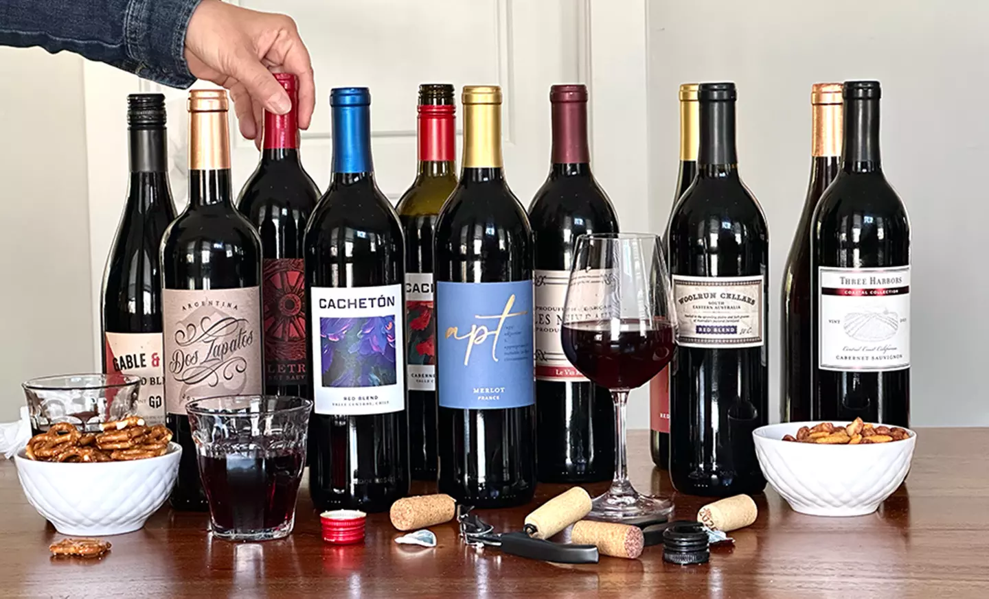  Up to 75% Off 6, 12, 15, or 18 Bottles of Red Wine