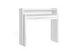 Bureau extensible 99 x 90 x 35 cm blanc, livraison offerte - Second Medium