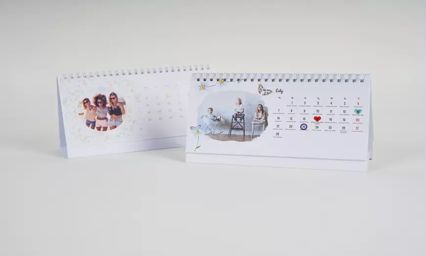 Image 4: Personalizowane kalendarze biurkowe i ścienne z własnymi zdjęciami