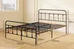 HomCom Metal Bed Frames in Various Sizes and Colours - Second Medium