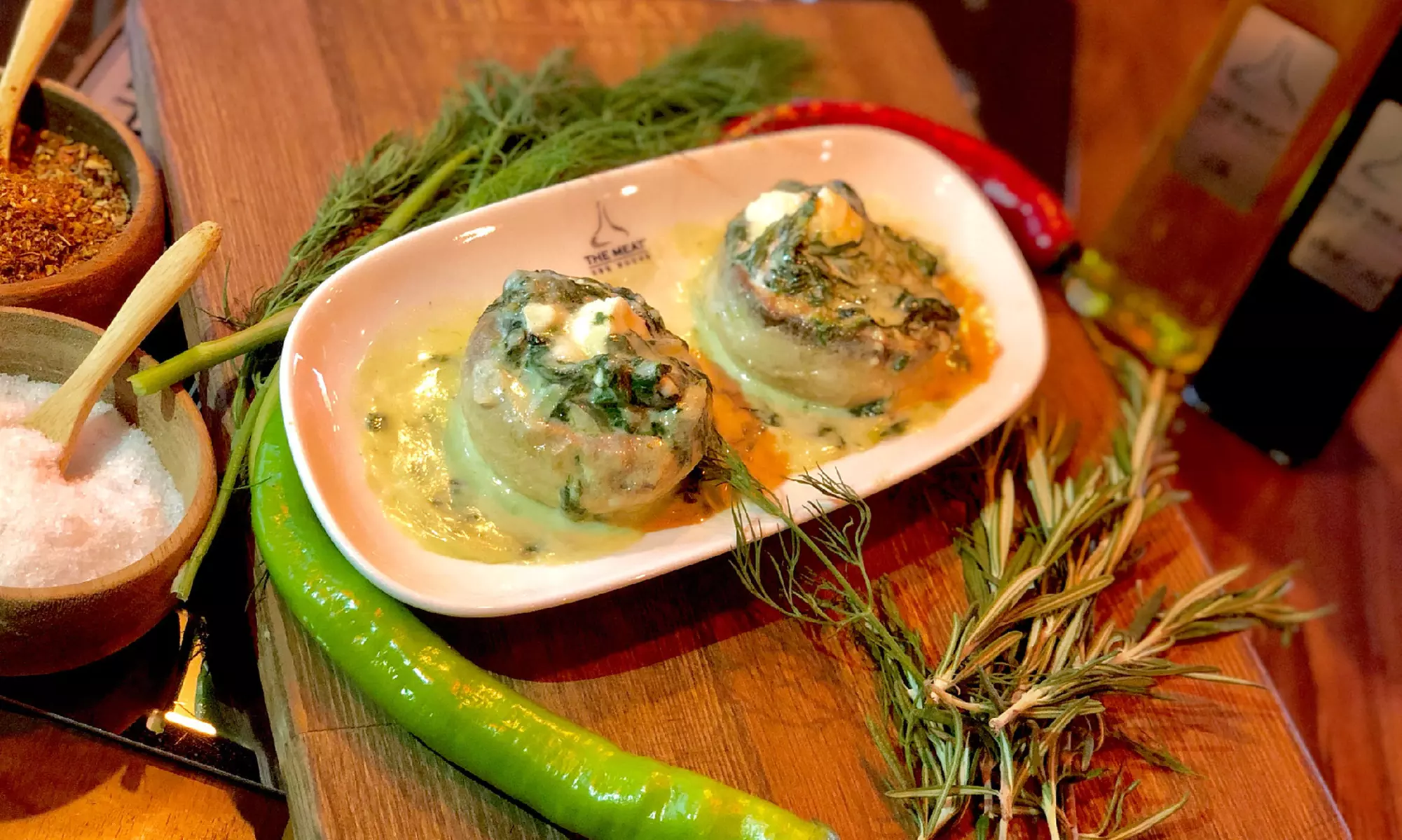 3-Gänge vegetarisches Lunch Menü nach Wahl für 1 bis 4 Personen