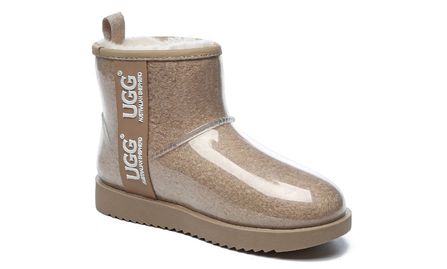 Image 3: UGGS Clear Waterproof Classic Boots