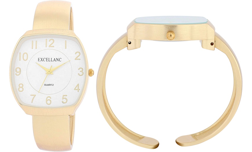 Image 8: Montre pour femme avec bracelet jonc Excellanc