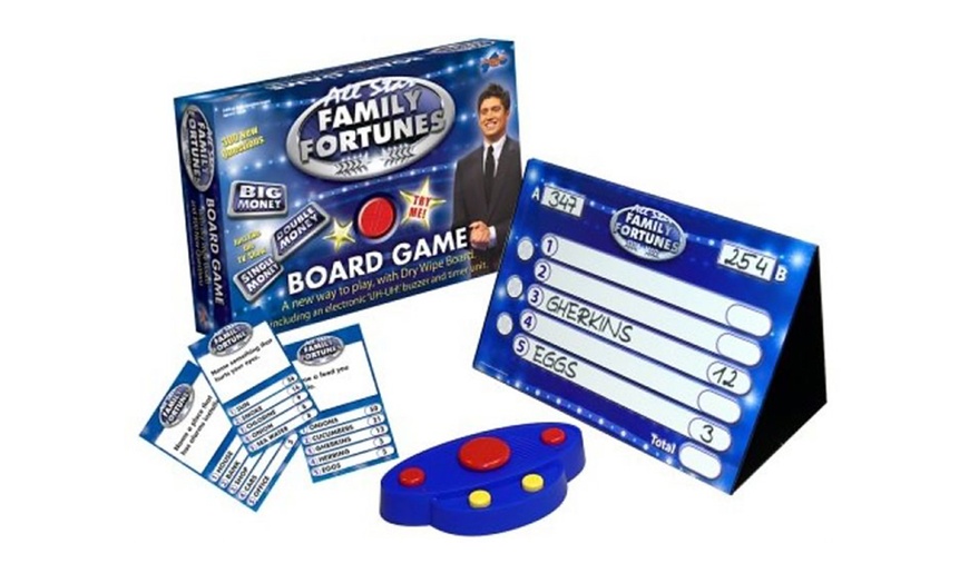 Image 1: Family Fortunes Board Game