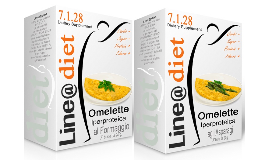Image 28: Line@diet Keto Cremesuppen und Omeletts (bis zu 99,07€/1kg)